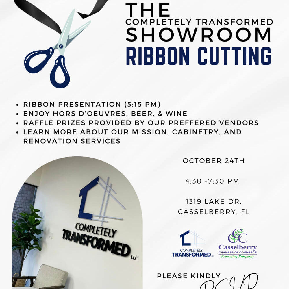 Ribbon Cutting completely transformed